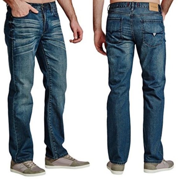 guess regular straight jeans